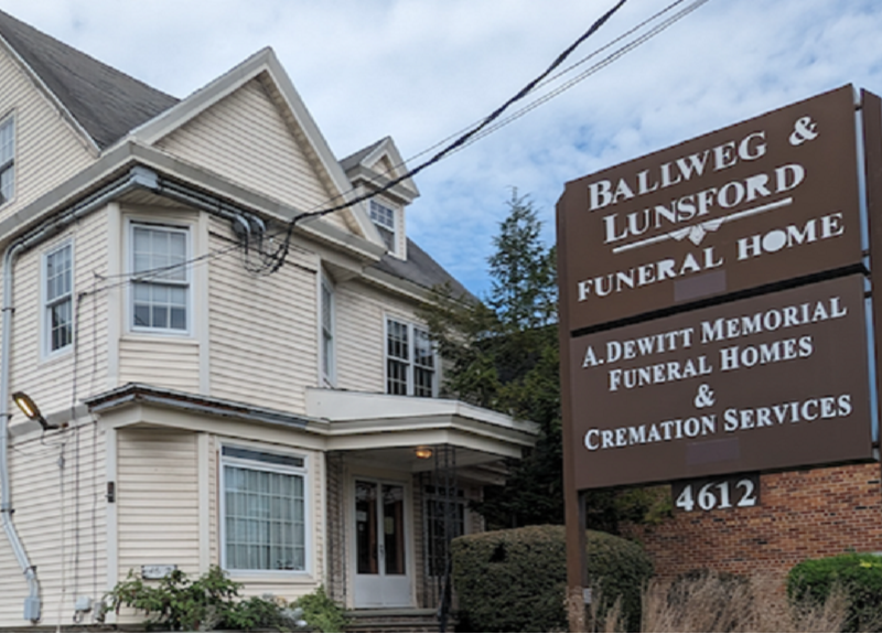 A. DeWitt Memorial Funeral Home