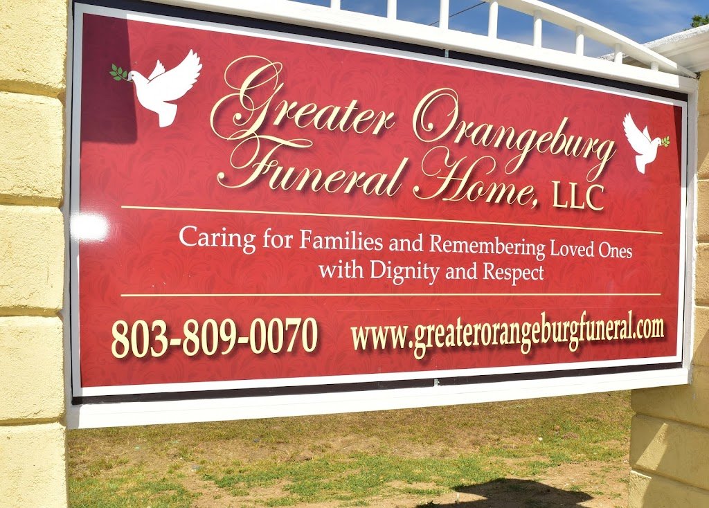 Services Offered By Greater Orangeburg Funeral Home Llc