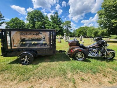 Ride to Eternity motorcycle hearse service