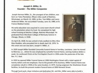 Miller Funeral Home Inc