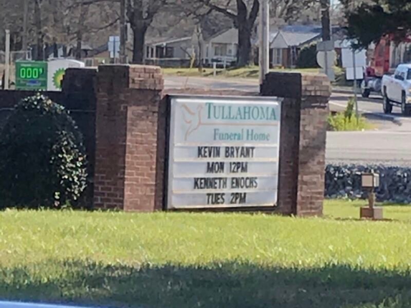 Tullahoma Funeral Home Inc