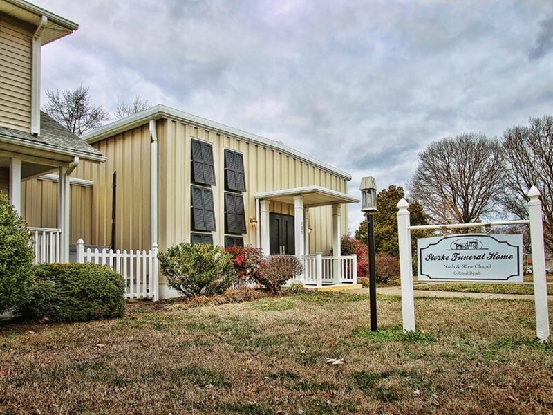 Storke Funeral Home - Colonial Beach Chapel