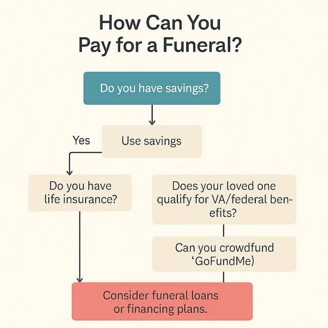 how to pay for funeral costs options