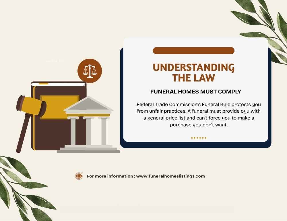 funeral home law disclaimer
